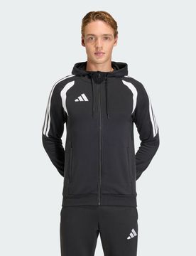 Felpa con cappuccio Tiro26 League Sweat Full Zip M Black / White