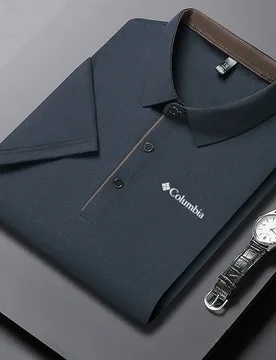 Men's Luxury Custom Summer T-Shirt Short Sleeve High-End Business Casual Comfortable Golf Top Fashion Brand Printed Polo Shirt - Aliexpress - FashionsVida