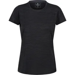 Fingal edition camiseta montaña manga corta mujer Negro (24)