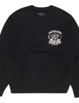 Felpa positive chaos sweat - black