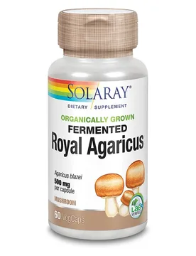 Royal Agaricus 500 Mg 60 Unités - Solaray - FashionsVida