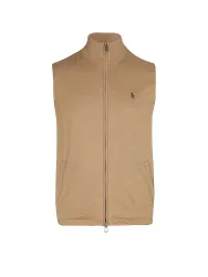 Chaleco reversible camel L