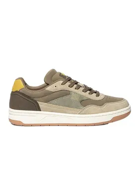 Baskets Almerio Taupe / Safran / Beige EU 44