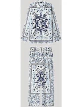 Pijama camisero de mujer en tejido polar - Gisela - FashionsVida