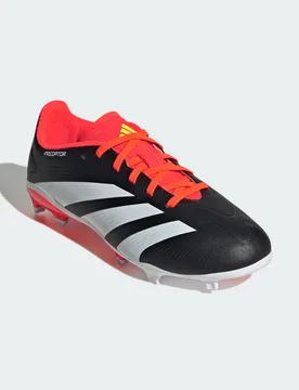 Childrens Unisex Predator League Firm Ground Football Boots - Black - Size Uk 4 - adidas performance - FashionsVida