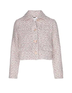 Jäckchen Cropped Fit pink 38 damen - RICHROYAL - FashionsVida
