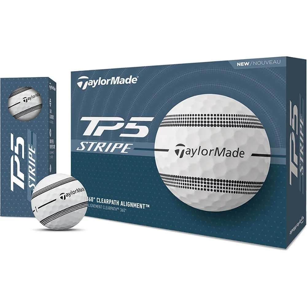 Docena de bolas de golf TP5 STRIPE 2025 Taylormade - Taylor Made - FashionsVida