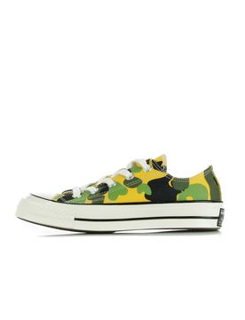 Scarpa Bassa Uomo Chuck 70 University Gold/black/egret