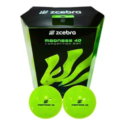 Madness40 Pickleball Balls 6 Units Green Lime One Size