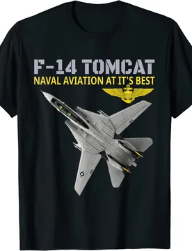 The F-14 Tomcat In Action.Naval Aviation At Its Best. Men T-Shirt Short Sleeve Casual Cotton O-Neck Summer Shirt - Aliexpress - FashionsVida