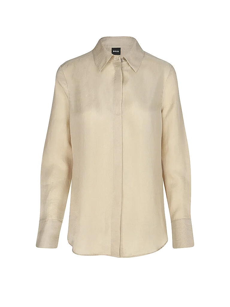 Boss Bluse BERUTA2 beige 38 damen - BOSS - FashionsVida