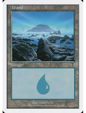 Island (#334) (foil) 7th Edition - Magic: The Gathering - FashionsVida