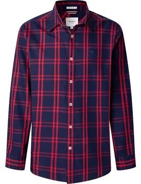 Chemise à Manches Longues Conrad Dulwich Blue XL - Pepe jeans - FashionsVida