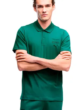 Aston martin f1 team essential polo manga corta hombre Verde (L) - Puma - FashionsVida