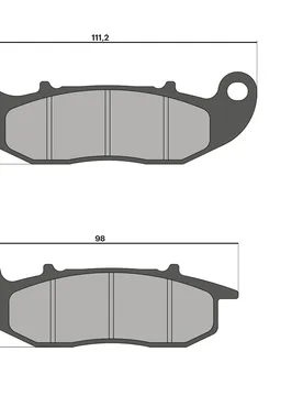 Pastiglie Freno Anteriore Honda Adv 150 Ie 4t Lc 2020-2022 (Kf39e) - Malossi - FashionsVida