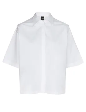 Boss Blusa BIMINA blanco 40 - BOSS - FashionsVida