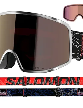 Masque De Ski Sentry Pro Sigma Silver Sigma Gun Metal/CAT3+Sigma Light Blue/CAT1 Homme - Salomon - FashionsVida
