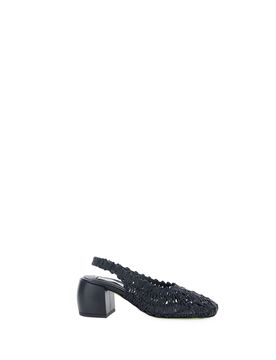 Décolleté slingback NERO 40