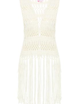 IZIA Chaleco blanco lana