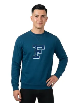 FaÇonnable Felpa Fm580005 Naval Blue L