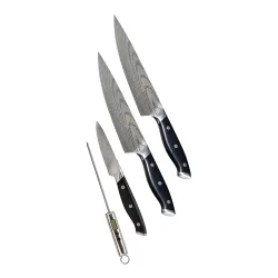 Messer Set "Trusted Butcher", 4-teilig mehrfarbig