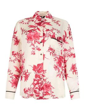 Camicia bianca a maniche lunghe