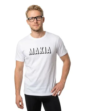 T-shirt à Manches Courtes Shadow White L