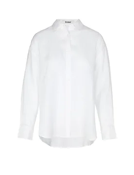 Blouse en lin DARIA blanc S - Ecoalf - FashionsVida