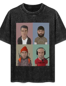 The Evolution of Joe Rogan T-Shirt Soft Touch Basic Cotton T-Shirt - Aliexpress - FashionsVida