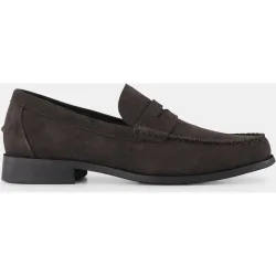 Mocasin hombre piel serraje