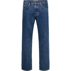 Only & Sons - Pantalón vaquero de hombre straight fit