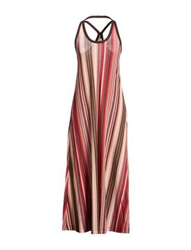Midi-Kleid Damen Rot 34 Damen