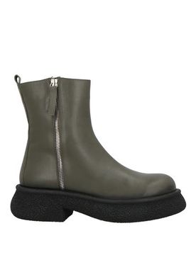 Botines de caña alta Mujer Verde militar 37 Mujer