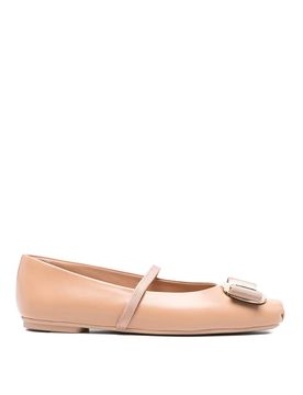Ferragamo Balletti in pelle Vara