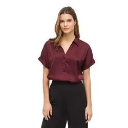Blusa A Maniche Corte Enna Ravenna Top Port Royale 40