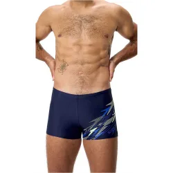 Medley logo aquashort bañador natación hombre Naranja (38)