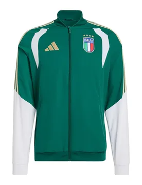 Veste Présentation Italy 26/27 Tiro Collegiate Green S - Adidas - FashionsVida