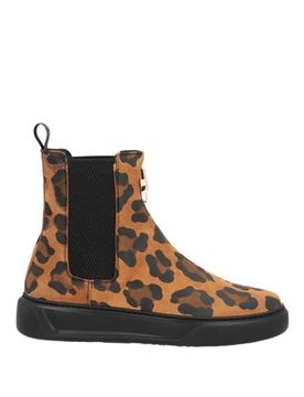 Botines de caña alta Mujer Camel 37 Mujer