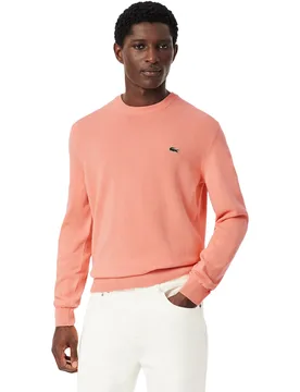 Pullover Crew Neck Cotton, coral 3xl - Lacoste - FashionsVida