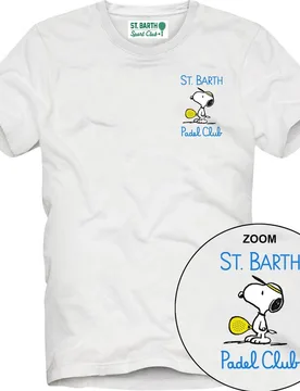 T-shirt uomo - t-shirt man snoopy padel club 01n emb - n.d - MC2 SAINT BARTH - FashionsVida