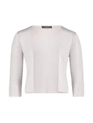 Strickjacke - Bolero silber L damen