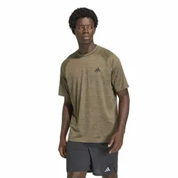 T-shirt à Manches Courtes Tech Essentials Workout Olive Strata / Shadow Olive L