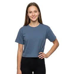 T-shirt à Manches Courtes Cropped Relaxed Fit Bering Sea S