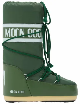 Moon Boot Icon Nylon Forest Green Größe 35-38 - Moonboot - FashionsVida