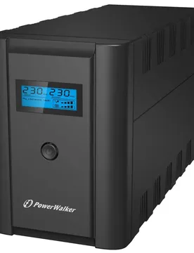 Onduleur Vi 2200 Lcd/fr Double Conversion 2.2kva 4 Prises 1200w Black EU Plug unisex