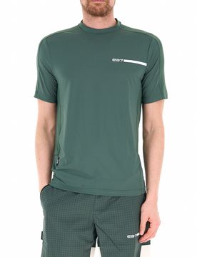 T-shirt girocollo VERDE MILITARE XXL