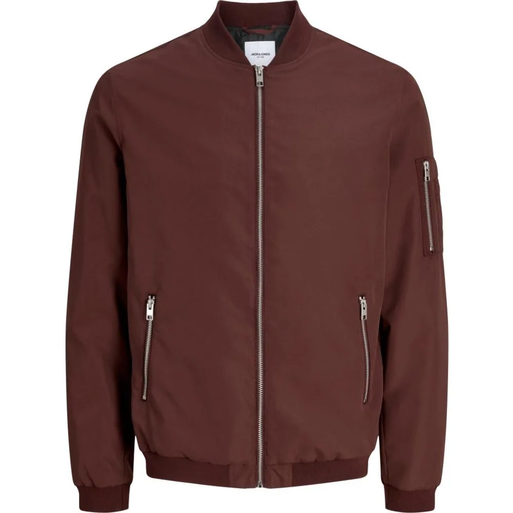Jack & Jones - Cazadora bomber de hombre con cremallera - jack & jones - FashionsVida