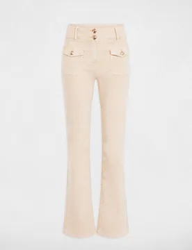 Pantalones rectos de mujer con bolsillos - Morgan - FashionsVida