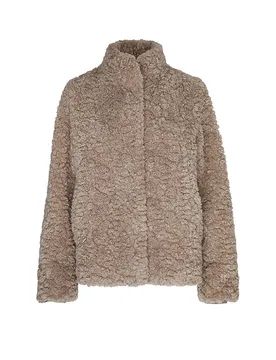 Giacca effetto pelliccia KION marrone 46 - Rino&pelle - FashionsVida