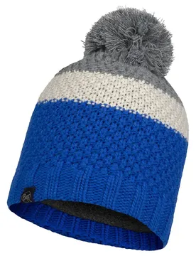 Bonnet Knitted & Fleece Jav Olympian Blue One Size unisex